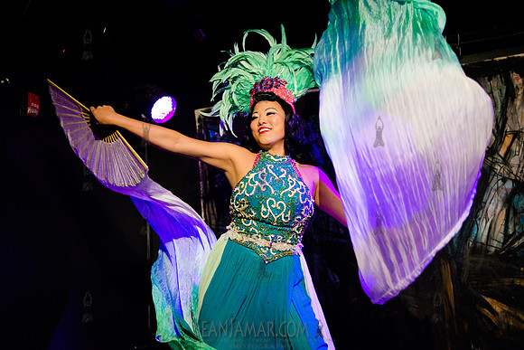 Minx Arcana - NY Pin Up Club Presents A Scintillating Summer Tease - Le Poisson Rouge - NYC - 2018