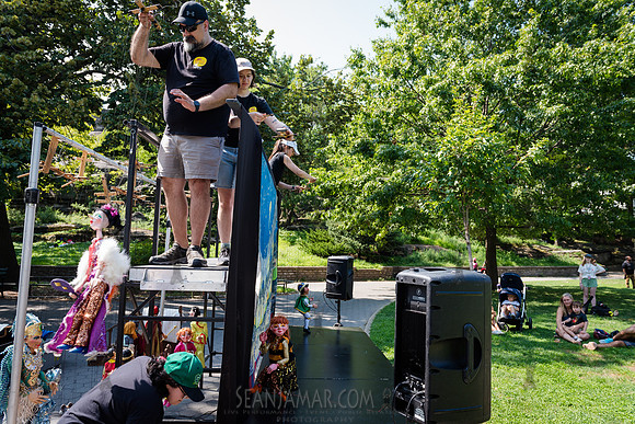 CPF Puppet Mobile - Cinderella Samba - Marcus Garvey Park - NYC