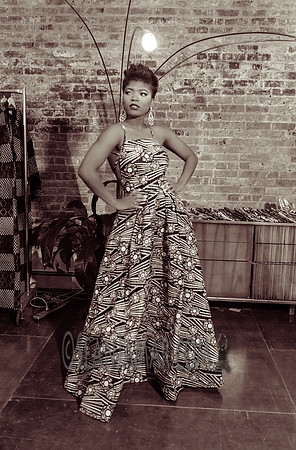 Veronica Pierrlus - Simply Maam - Afrolux Shoot - Shells Loft - BK USA - 2017
