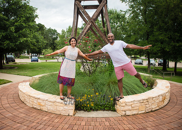 Khyaati and Joshua Mosaalu - Doss Heritage and Culture Center - Weatherford TX - 2017