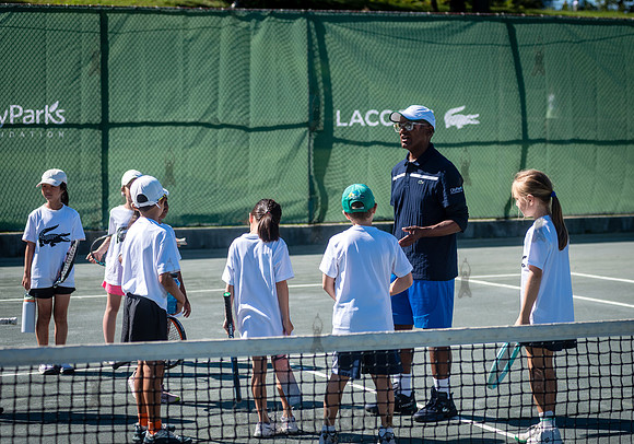 CPF Play - Lacoste Foundation Tennis Clinic - Central Park Tenni