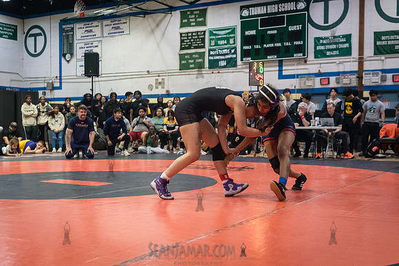 PSAL Girls Individual Championships - Harry S Truman HS - NYC -