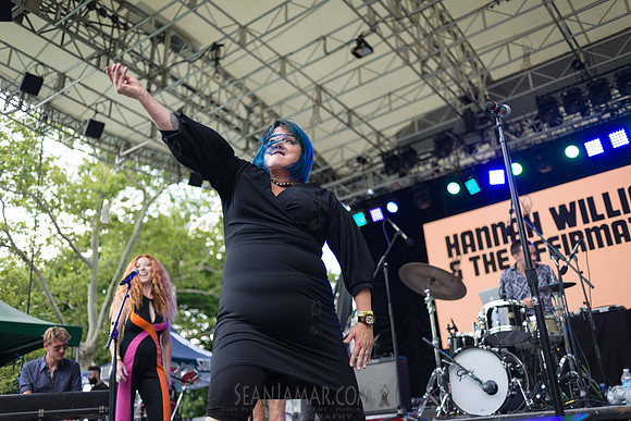 Hannah Williams & The Affirmations - Rumsey Playfield Central Park - NYC - 2018