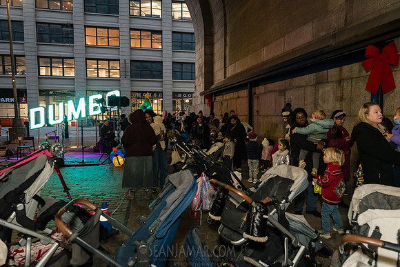 DID Christmas Tree Lighting - Dumbo Archway - NYC - 2024