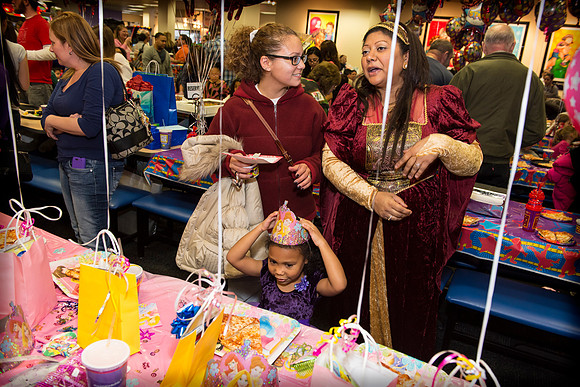 Christina's Princess Party - Chuck E. Cheese - Paramus NJ - 2012