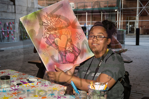 DUMBO Improvement District - Drink and Draw - Dumbo Archway - NY