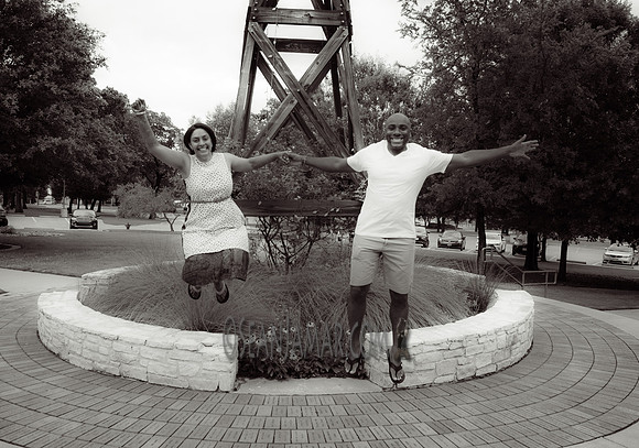 Khyaati and Joshua Mosaalu - Doss Heritage and Culture Center - Weatherford TX - 2017