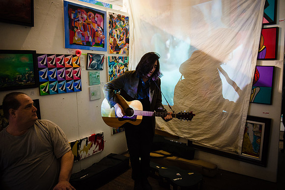 First Friday Pop Up Art Show & Music Showcase - Ward Nasse Gallery - SOHO NYC - May 2015