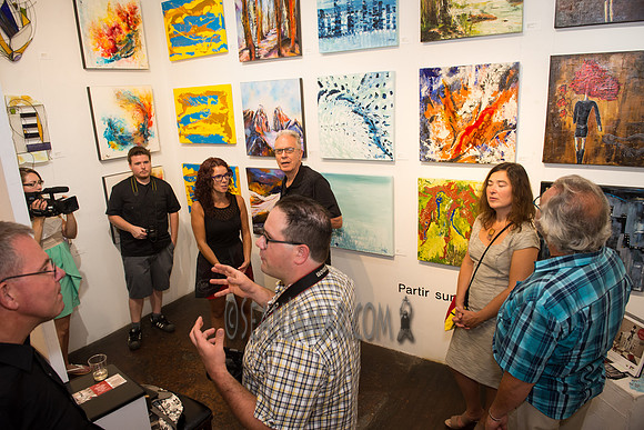 Partir sur un Nowhere - Artis Reception - Ward Nasse Gallery - SoHo NYC - 2016
