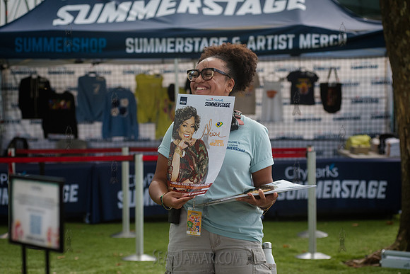 CPF SummerStage - Alcione + Larissa Luz - Rumsey Playfield - NYC