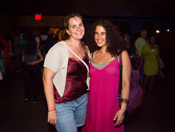 Haley Schwartz & Linnea Butterfield - BRC 30th Anniversary Kick Off Party - The Bell House - Brooklyn - 2015
