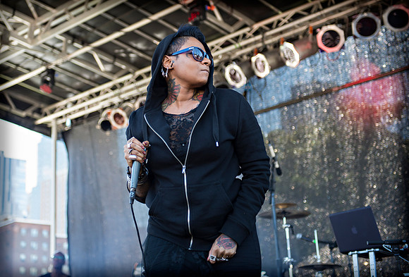 Jean Grae - Afropunk Festival - Commodore Barry Park - BK USA -