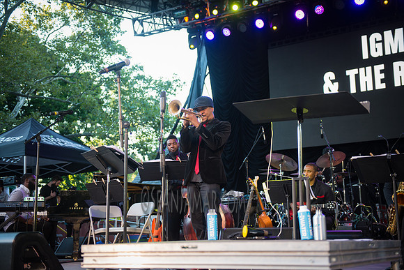 Igmar Thomas & The Revive Band - Rumsey Playfield - Central Park NYC - 2016
