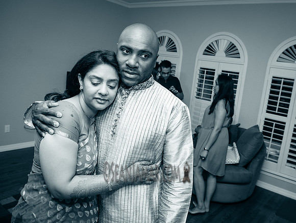 Khyaati and Joshua Ganesh Pooja - The Morar Home - Weatherford TX - 2017