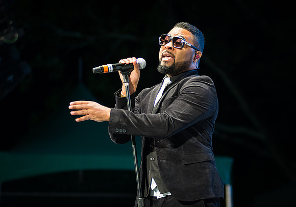WBLS 6th Annual R&B Fest - Musiq Soulchild - Rumesey Playfield Central Park - NYC - 2014
