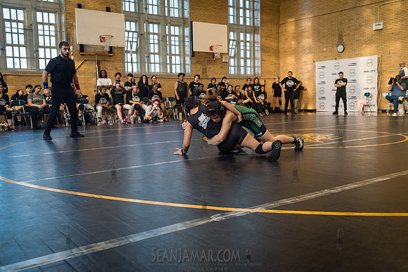 PSAL Girls Team Wrestling Championship - Grover Cleveland HS - N