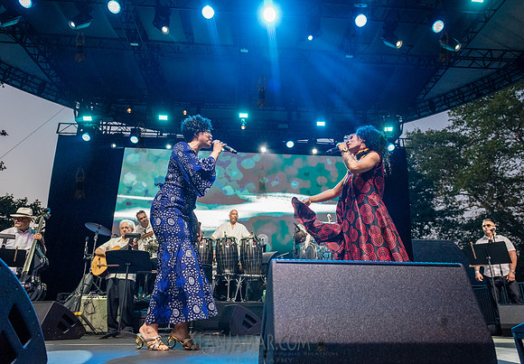 Brenda Navarrete + Melvis Santana - NYC SummerStage - Celia Cruz