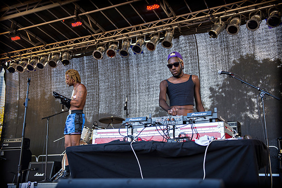 Mykki Blanco - Afropunk Festival - Commodore Barry Park - BK USA