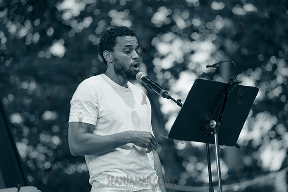 Michael Ealy - Voices of A People’s History - Rumsey Playfield Central Park - NYC - 2018