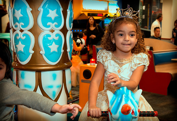 Christina's Princess Party - Chuck E. Cheese - Paramus NJ - 2012
