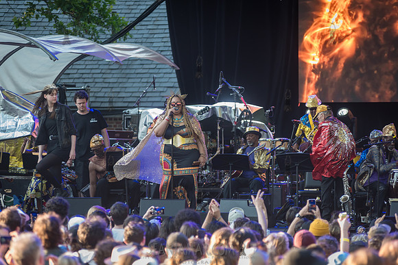 Sun Ra Arkestra - CPF SummerStage - Kim Gordon - Rumsey Playfiel