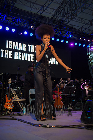 Igmar Thomas & The Revive Band f/ Esperanza Spalding - Rumsey Playfield - Central Park NYC - 2016