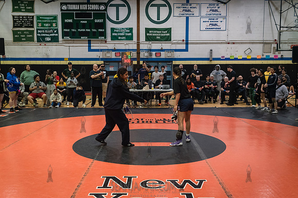 PSAL Girls Individual Championships - Harry S Truman HS - NYC -