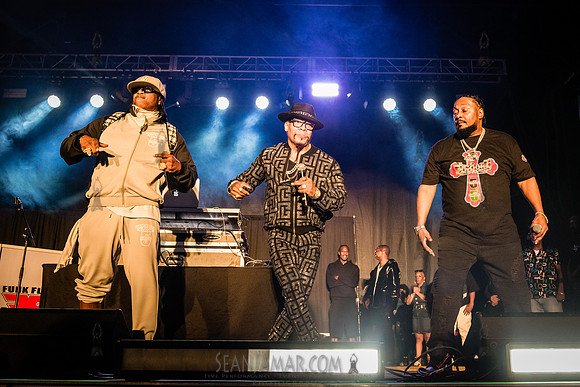 The Furious Five - NYC SummerStage - Doug E Fresh + Funk Flex Hi