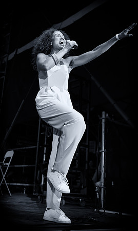 Amel Larrieux - Damrosch Park Bandshell Lincoln Center - NYC - 2014