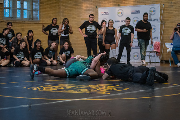 PSAL Girls Team Wrestling Championship - Grover Cleveland HS - N