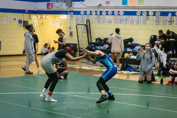 PSAL Girls Individual Championships - Harry S Truman HS - NYC -