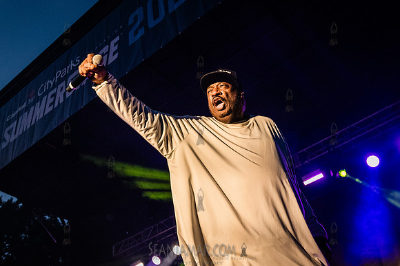 T La Rock - NYC SummerStage - Doug E Fresh + Funk Flex Hip Hop A