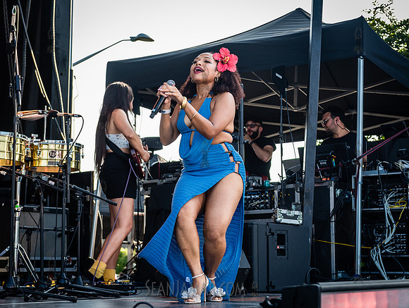 Linda EPO - NYC SummerStage - La Sonora Poncena - Stapleton Wate