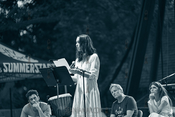 Rebecca Hall - Voices of A People’s History - Rumsey Playfield Central Park - NYC - 2018