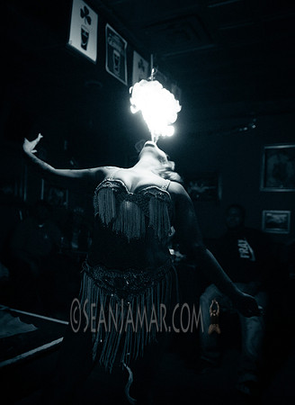 Kita St Cyr - Glow Burlesque - Hells Kitchen Lounge - Newark NJ - March 2017
