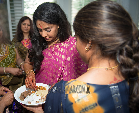 Khyaati and Joshua Ganesh Pooja - The Morar Home - Weatherford TX - 2017