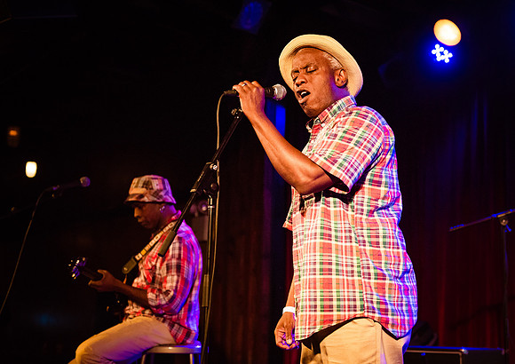 Living Colour's Vernon Reid & Corey Glover - BRC 30th Anniversary Kick Off Party - The Bell House - Brooklyn - 2015
