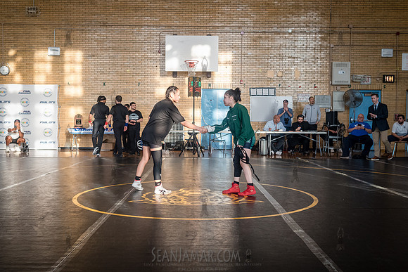 PSAL Girls Team Wrestling Championship - Grover Cleveland HS - N