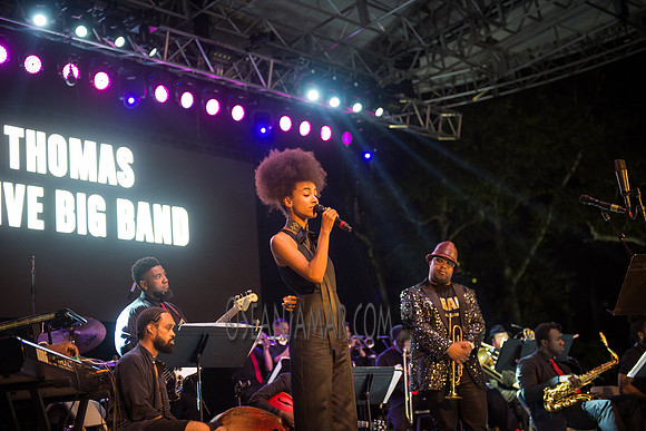 Igmar Thomas & The Revive Band f/ Esperanza Spalding - Rumsey Playfield - Central Park NYC - 2016