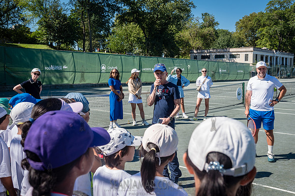 CPF Play - Lacoste Foundation Tennis Clinic - Central Park Tenni