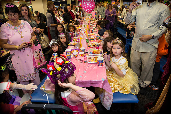 Christina's Princess Party - Chuck E. Cheese - Paramus NJ - 2012