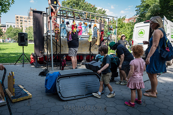 CPF Puppet Mobile - Cinderella Samba - Marcus Garvey Park - NYC