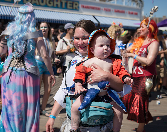 Coney Island Mermaid Day Parade - Coney Island NYC - 218