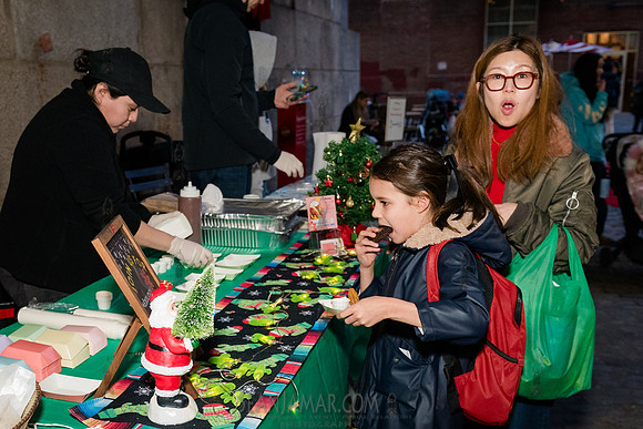 DID Christmas Tree Lighting - Dumbo Archway - NYC - 2024