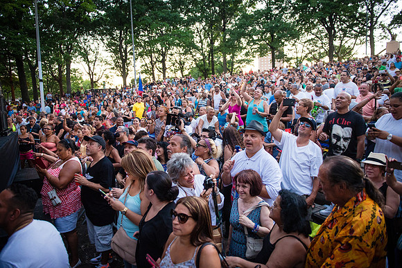 Tito Nieves - East River Bandshell - NYC - 2015