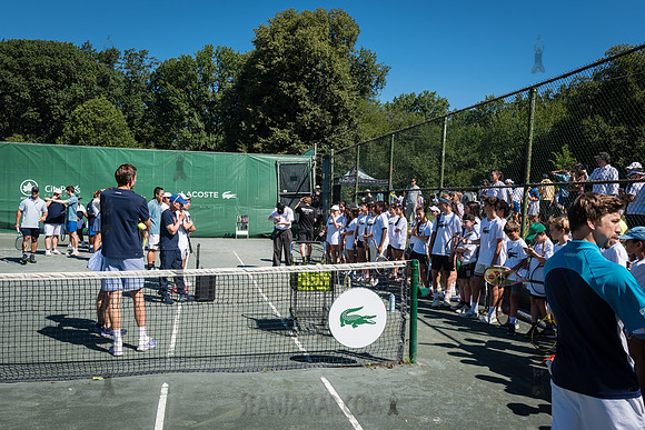 CPF Play - Lacoste Foundation Tennis Clinic - Central Park Tenni