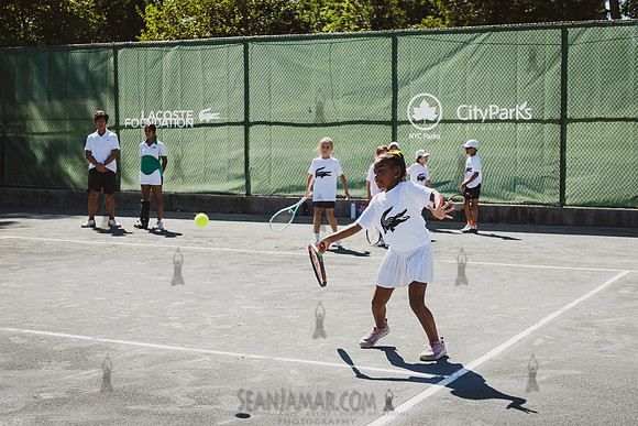 CPF Play - Lacoste Foundation Tennis Clinic - Central Park Tenni