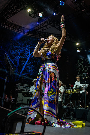 Lena Burke - NYC SummerStage - Celia Cruz Celebration - Rumsey P