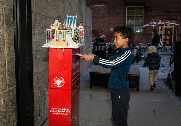 DID Christmas Tree Lighting - Dumbo Archway - NYC - 2024