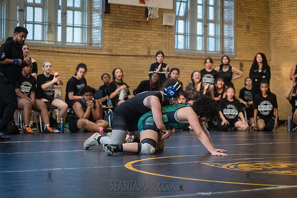 PSAL Girls Team Wrestling Championship - Grover Cleveland HS - N